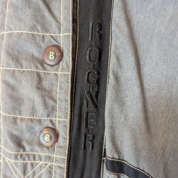 ❄️ Bogner Vintage women's Gray and Black Winter Coat Jacket size 10